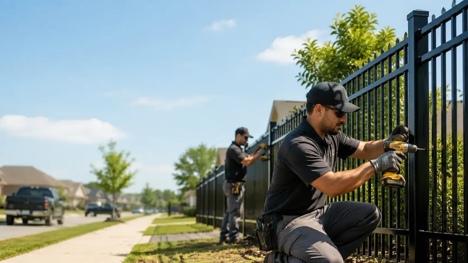 Metal Fence Installation in Chapin, IA